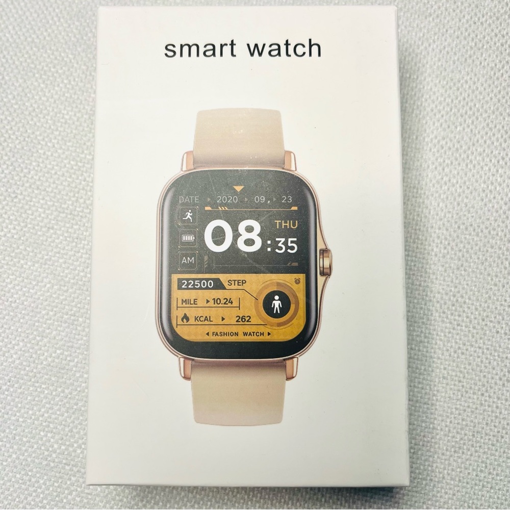 Smartwatch Black with Silver Tone Finish - New Boxed - Picture 2 of 4